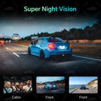 Car Rear View Backup Camera AHD 1080p 170° Fisheye Night Vision with 6m/10m/15m Cable