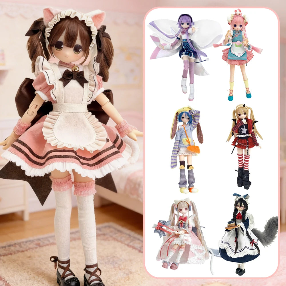 Oioi Studio 1/6 BJD Blind Box Movable Joint Doll Figure Mystery Toy 1pc