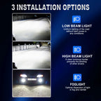 XSTORM H1 LED Car Headlight Bulbs 75W Mini Canbus Led for Car Headlamp Fanless Light Auto Diode Fog Lamps 6500K White