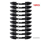10pcs LB/RB Bumper Button Replacement Set for Xbox Series X/S Controller, Black