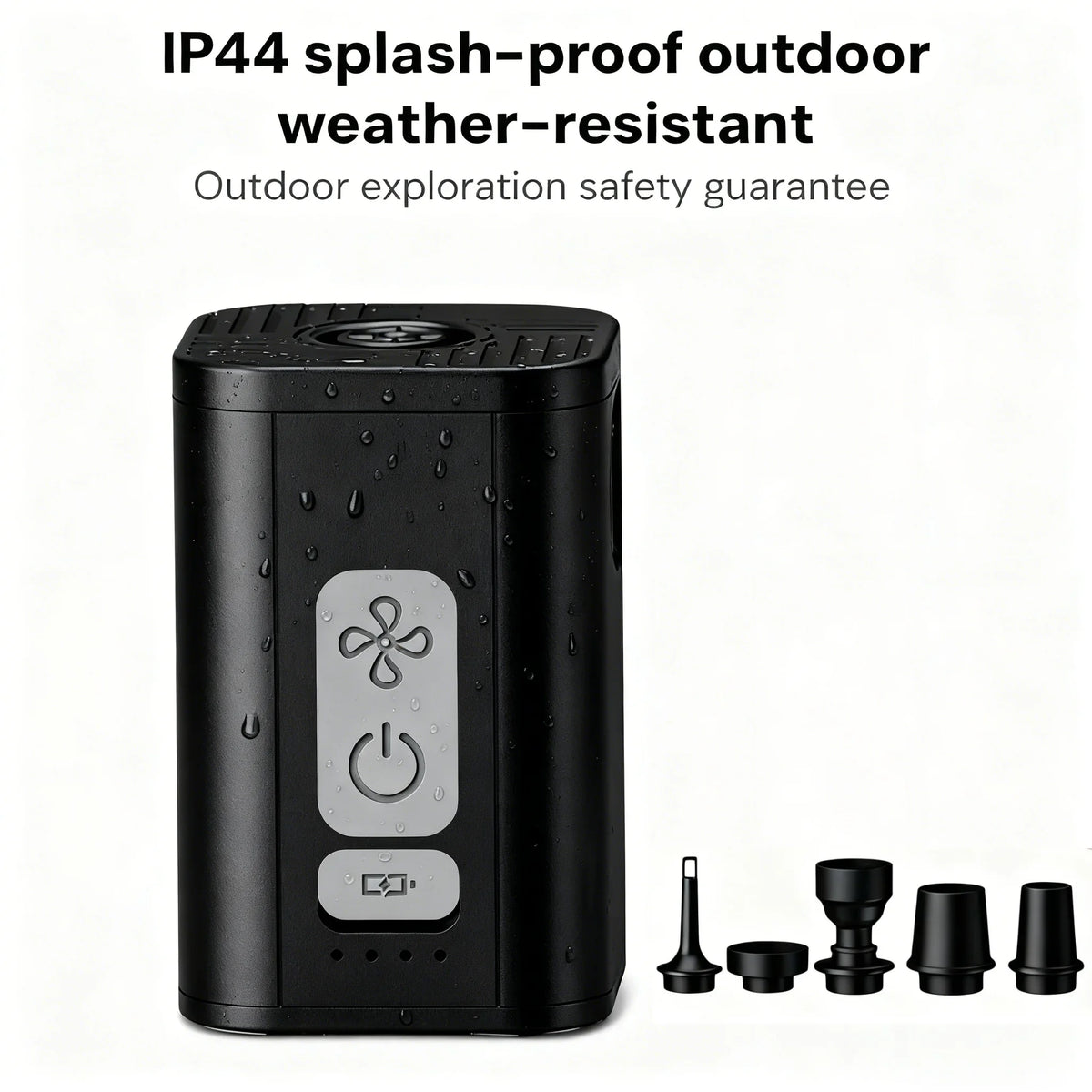 Rechargeable Air Pump for Inflatables, Cordless Electric Pump for Air Mattress Pool Floats, Mini Vacuum Pump for Storage Bags