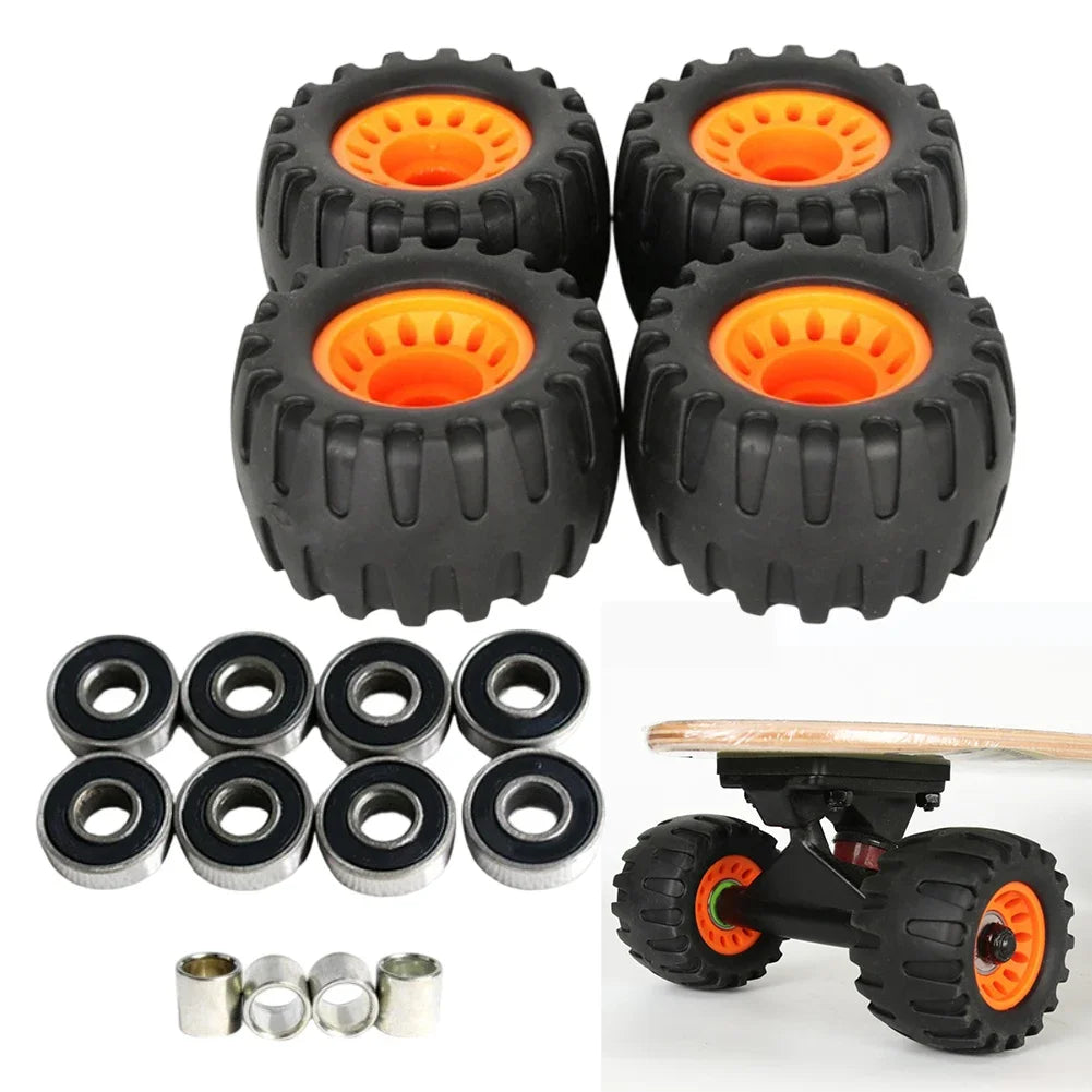 Shock Absorbing Off-road Skateboard Wheels Off-road Wheels Skateboard Wheels Stability Wheels For Skateboard Wheel Replacement
