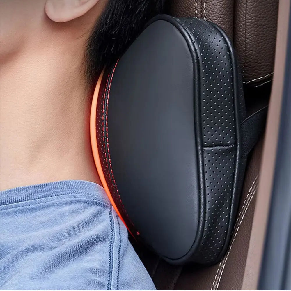 Car Universal Headrest Pillow - Support Cushion, Seat Head Support Protector Auto Travel For Cadillac Escalade ATS CTS BLS SRX