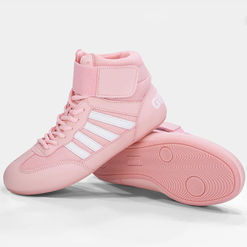 Wrestling Shoe Fighting Boxing Shoes Rubber Outsole Breathable For Men Women Child,Anti Slip Wrestling Sneakers