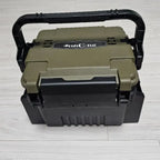 Double layer lure fishing box, fishing gear toolbox, bait box, accessory box, storage box, outdoor storage luggage and bags