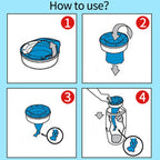 1/2/10pcs Diaper Pail Refills Bags For Genie Diaper Trash Compatible with Minchkin Angelcare Diaper Bucket Replacement Bag