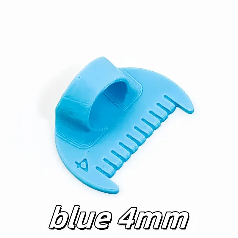 1-4PCS Easy Sewing Guide Edge Stitch Lock for Beginners & Seniors Plastic Hand Sewing Tool with 3mm/4mm Spacing for DIY Crafting