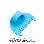1-4PCS Easy Sewing Guide Edge Stitch Lock for Beginners & Seniors Plastic Hand Sewing Tool with 3mm/4mm Spacing for DIY Crafting