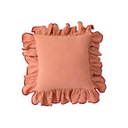 45X45cm Home Decor Cotton Ruffles Pillow Cover Sofa Decorative Cushion Cover Beige Pink Princess Throw Pillow Case Pillowsham