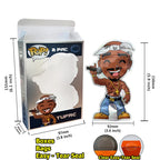 Die Cut 3.5g Mylar Bags With Hologram Kraft Paper Box Set 3.5 Zipper Package Combo Pouch Kit Storage Case Smell proof Packaging