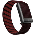 Suitable for Whoop 5.0 wristband strap, nylon woven elastic Whoop mg sports replacement strap, W logo metal