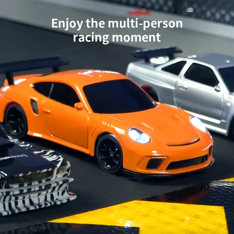 2.4G RC Drift Car 1/43 4WD Mini Racing Remote Control Car Model High Speed Four Wheel Drive Radio Control Boys Toy Gift