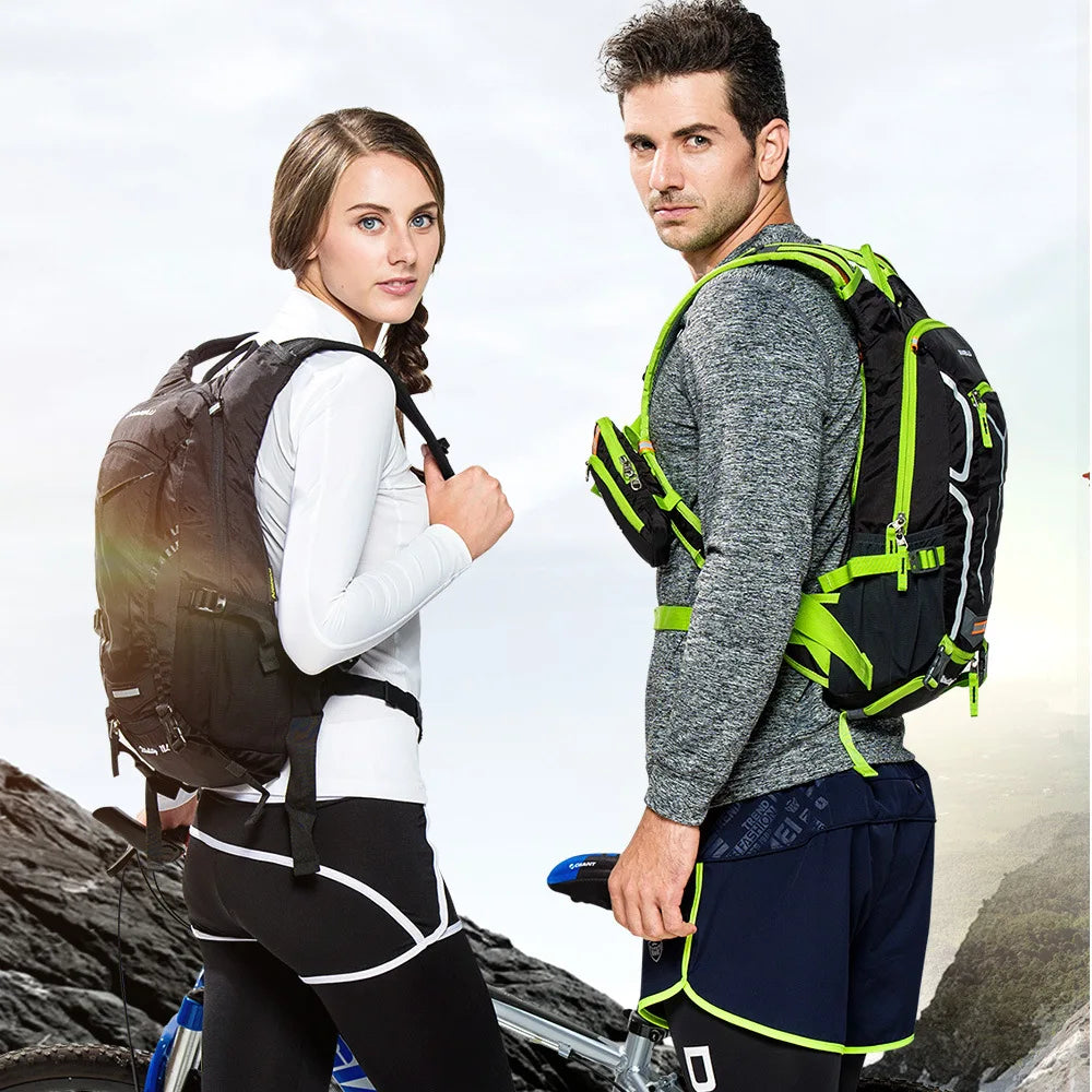 Bike Cycling Backpack Rucksack Bicycle Bag Breathable Riding Camping Running Hydration Vest Backpack Cross Bag Bike Accessories