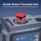 Flymile Action 6 Metal Cage Protective Case Aluminum Alloy Shell Cold Shoe Mount Adapter for DJI Action 6 Creator Accessories
