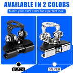 2PCS LED Work Light mounting Bracket Universal Hood Led Light Bar Mount Bracket Foglight lamp Holder for Off Road Jeep Truck SUV