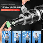 Bowens Mount Spotlight Conical Optical Snoot Kit  Video Artist Modelling Shape Photo Studio Light Kit with Optical Spotlight Len