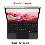 Magic TouchPad Keyboard for iPad (A16) 2025 11" Case iPad A16 11th 10th Generation A3354 A3355 A3356 A2696 Smart Cover Backlit