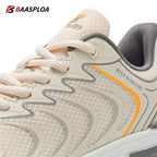 Baasploa Men's Running Shoes Casual Lightweight Mesh Breathable Sneakers Male Outdoor Non-Slip Wear-Resistant Sports Shoes