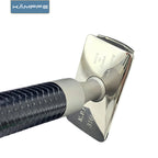 KAMPFE 316L Stainless Steel Manual Safety Razor Head, Polished CNC Milled, ST05P/ST05X