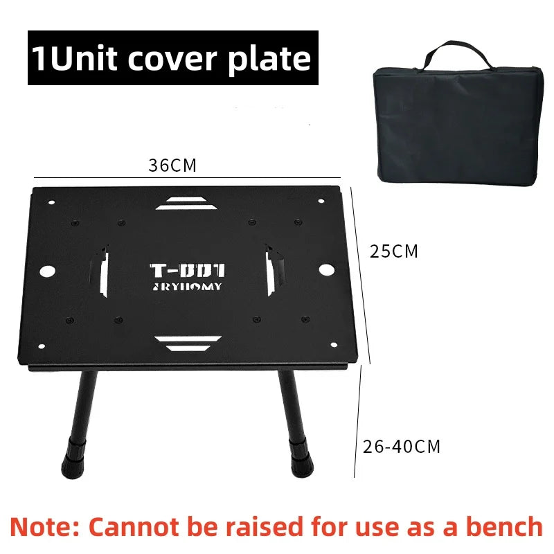IGT Basket Folding 1 Unit Igt Drain Basket Stainless Steel Igt Camping Table Basket Lightweight Portable IGT Table Accessories