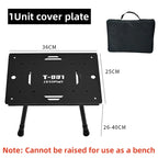 IGT Basket Folding 1 Unit Igt Drain Basket Stainless Steel Igt Camping Table Basket Lightweight Portable IGT Table Accessories