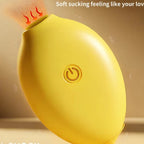 Lemon Vibrator Sucking Vibrator Clitoral Stimulator with 10 Strong Sucking Modes Silicone Clitoral Sucker Womens Couples Sex Toy