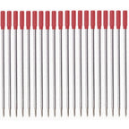 50/5 Pcs/lot L:4.5 in Ballpoint Pen Refills for Cross Pens Medium Point Blue Black Ink School Office Supplies Stationery