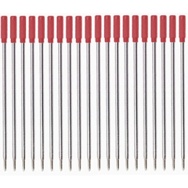 50/5 Pcs/lot L:4.5 in Ballpoint Pen Refills for Cross Pens Medium Point Blue Black Ink School Office Supplies Stationery