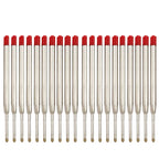 5/10/20pcs L:3.9 In Ballpoint Pen Refills for Parker Pens Medium Point blue red Black Ink Rods for Writing Office Stationery