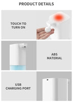 Automatic Touchless Foaming Soap Dispenser 350ml Smart Induction Hand Wash Pump