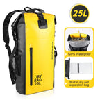 NEWBOLER 25L PVC Pack Dry Bag Backpack for Women Men Waterproof Shoulder Kayak Trekking Drifting Rafting Surfing Boating Bag