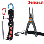 Fishing Pliers Line Cutter Multifunctional Knot Aluminum Alloy Scissors Hook Remover 150g 20CM Fishing Equipment