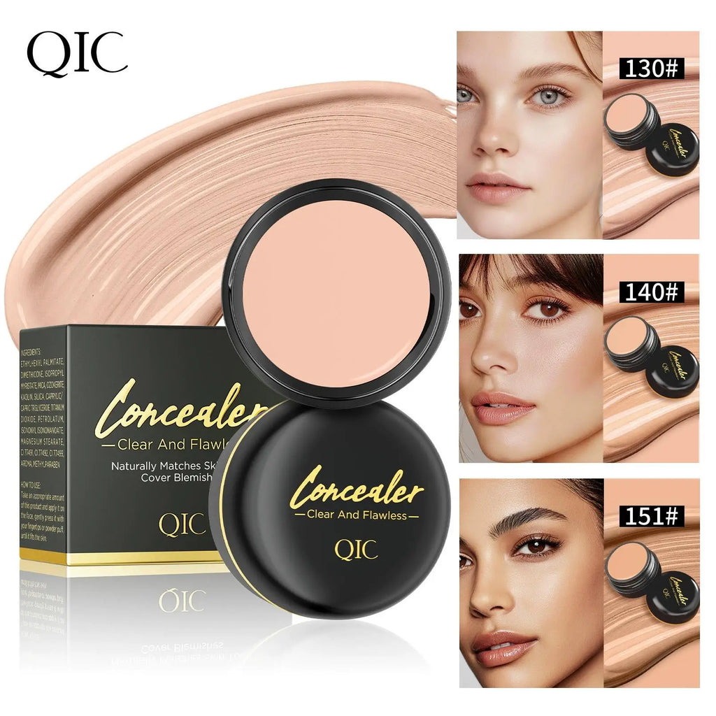 Waterproof Full Coverage Concealer for Tattoos, Scars - Natural Finish Foundation for All Skin Tones & Types
