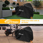 Toptrek Bike Cover 210D High Quality Bicycle Protector Multipurpose Rain Snow Dust Waterproof New All Weather Protective Covers