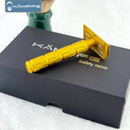 KAMPFE CNC milling high-quality AL7075 aluminum double-edged safety shaver men's exquisite gift hair salon tool