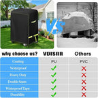 420D  Outdoor BBQ Cover,Marine Barbecue Stove Protective Hood,Lightweight And Portable,Dust BBQcover,Waterproof Barbecue Hood