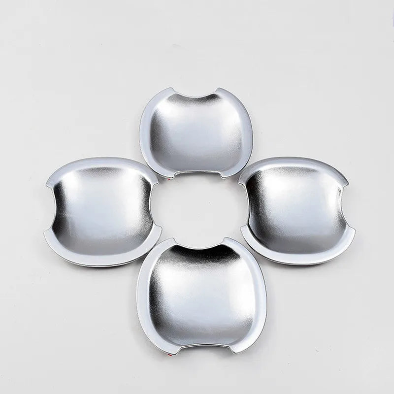 For Suzuki Swift 2005-2017 Chrome Carbon Fiber Car Door Handle Cover Trim Sticker Styling Accessories