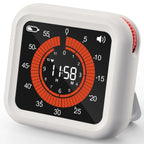 Multipurpose Visual Digital Timer Magnetic USB Charging Timer 12H Countdown Stopwatch for Office Classroom and Kitchen