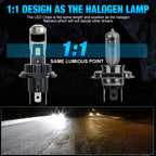 XSTORM H7 LED Projector Lens Car Headlight Canbus 60000LM 500W Car h7 LED Lights Bulbs 3570 CSP Turbo Lights Motorcycle Lights