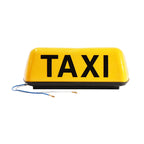 12V DC Taxi light Suction Magnet Roof Waterproof Top Sign Magnetic imeter Cab Lamp Light Signal Lamp Roof Top Sign Light TAXI