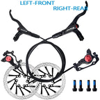 ZOOM HB-875 bicycle hydraulic disc brake set 800/1450mm bike hydraulic brakes 160mm bicycle oil pressure brake disc caliper