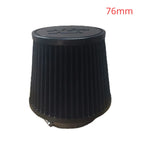 2.5 3 3.5 4 Inch Car Intake Air Filter for K＆N 14084-2 Universal High Flow Cone 102 89 76 70 63.5 60mm KN Tapered Mushroom Head