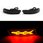 For Toyota Corolla Altis 2014 2015 2016 2017 2018 Drive Brake Turn Signal lamps Dynamic LED Rear Bumper Reflector light