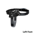 Rock Climbing Foot Ascender for SRT, Left/Right Foot, Black or Gold