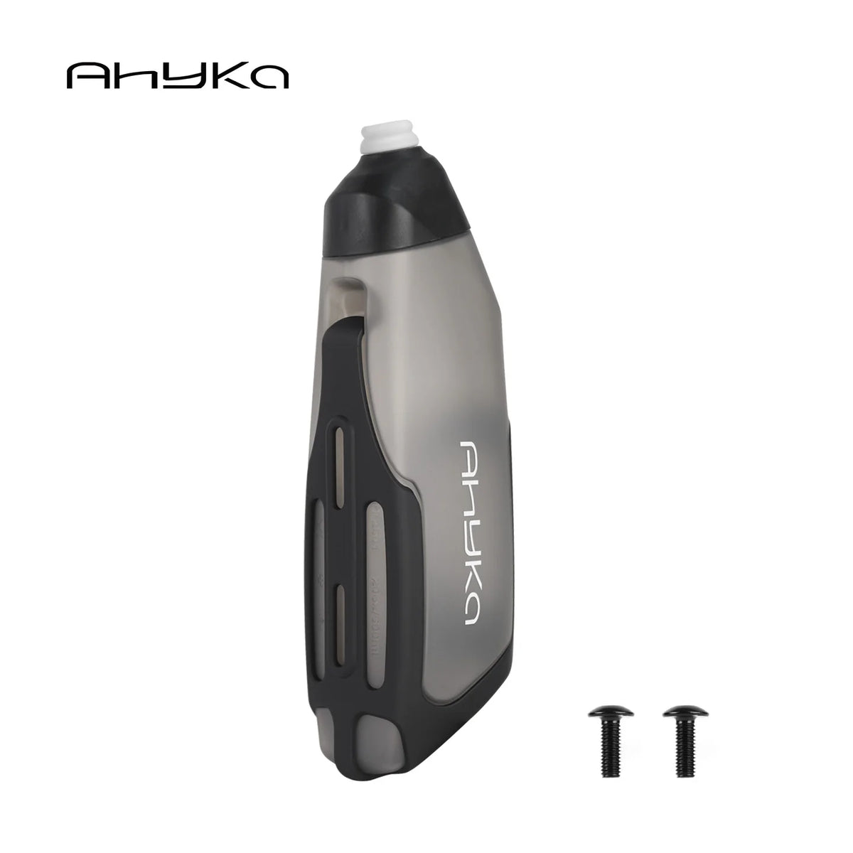 AhyKa Aerodynamic Bike Water Bottle Set 600ml Lightweight Road Bike Frame Down Tube Riding Water Bottle Squeeze to Drink Design