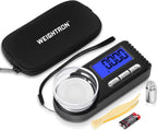 Digital Milligram Scale 50g/0.001g, Mg Scale for Powder Medicine with Portable Case, Microgram Scale 20g Calibration Weight