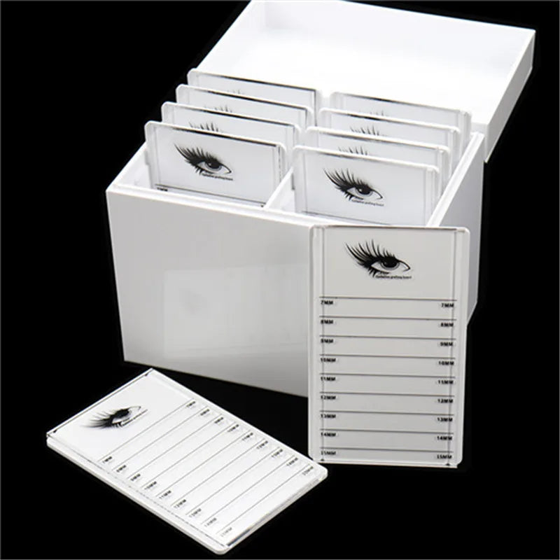 5/10 Layer Eyelash Extension Storage Box Display Stand Organizer with Glue Pallet