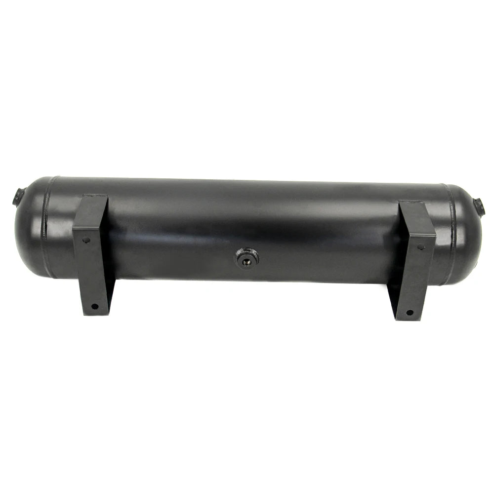 3/4/5 Gallon Aluminum Air Cylinder Air Tank Pneumatic Air Suspension System Tunning Vehicle Parts 1/4 NPT Holes