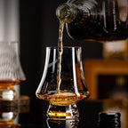 YWDL 2/4/6pcs Glass Whiskey Cup Set of 250ml Clear Lead Free Drinking Glasses Scotch Liquor Barware Beer Spirits Wine Glasse
