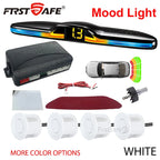 FirstSafe Factory New Mood Light LED Parking Sensor System Reversing Radars System Backlight Parktronic